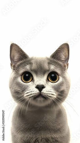 Realistic Illustration Gray...