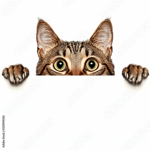 Illustration of Tabby Cat P...