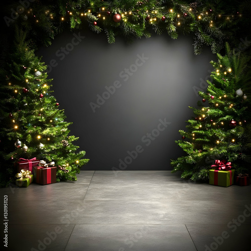 3D Illustration Festive Hol...