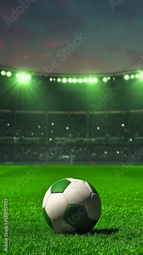 3D Illustration - Soccer Ba...