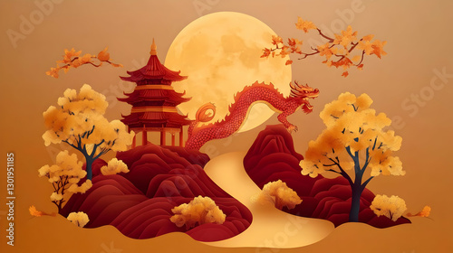Illustration - Mystical Dra...