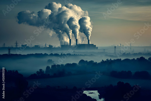 Photo Industrial Landscape ...