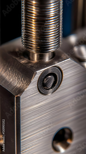 Photo Close-Up Metal Part M...
