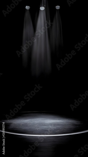 Photo - Illuminated Empty S...