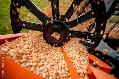 Photo Wood Pellets Producti...
