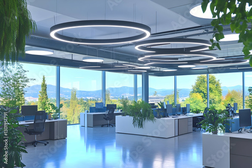 Photo Modern Office Interio...