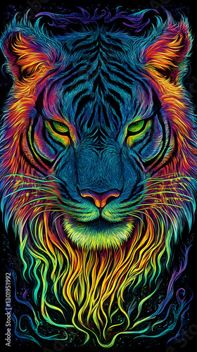Illustration Majestic Color...