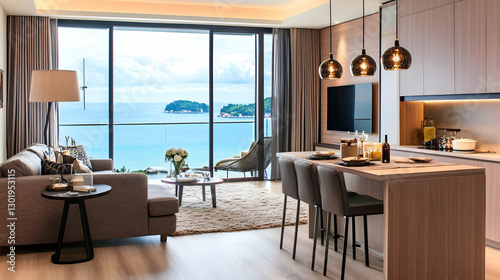 Photo Modern Living Room In...