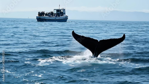 whale in the ocean