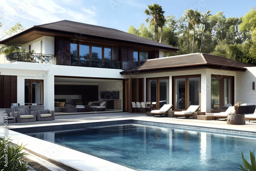 Photo Modern Luxury Home Ex...