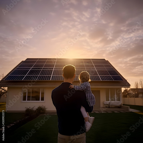 Photo - Solar Panel Home Su...