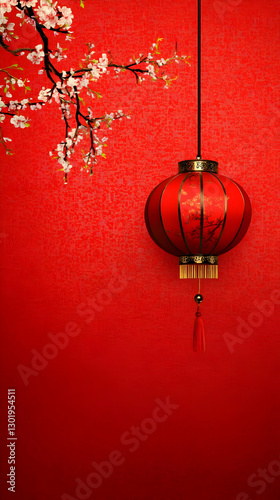 Illustration Red Lantern, B...