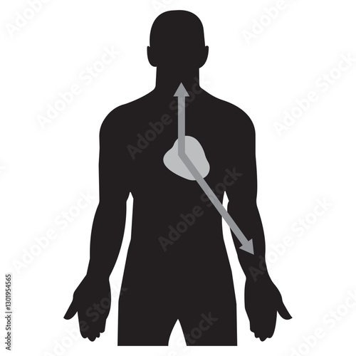 Angina Pectoris glyph icon