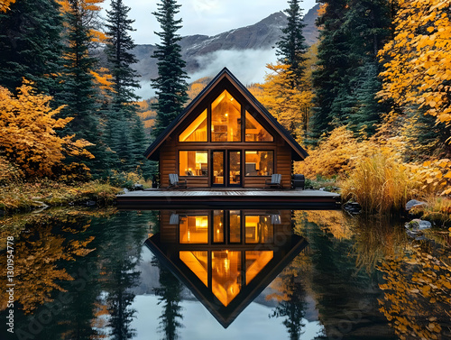 Photo Cozy Lakeside Cabin A...
