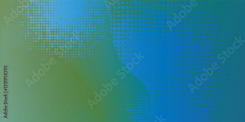 Gradient background in green tones Modern smooth abstract dark blue with noise for modern background design modern arts gradient