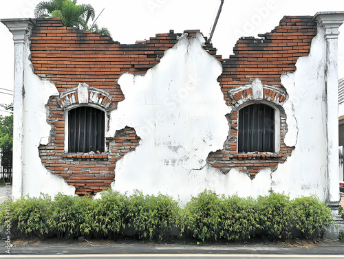 Illustration of Old Buildin...