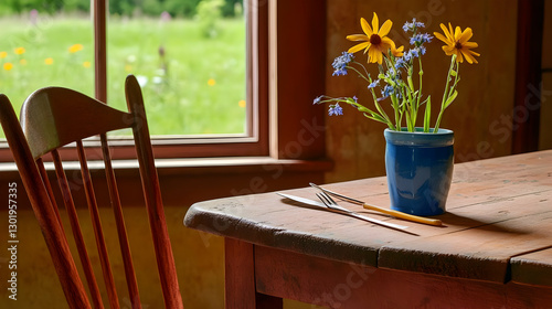 Photo Rustic Charm Dining T...