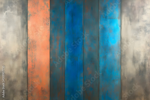 Abstract Background - Blue,...