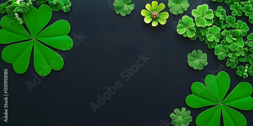 Illustration - Green Clover...