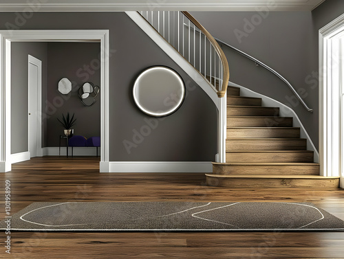 Illustration of Modern Home...