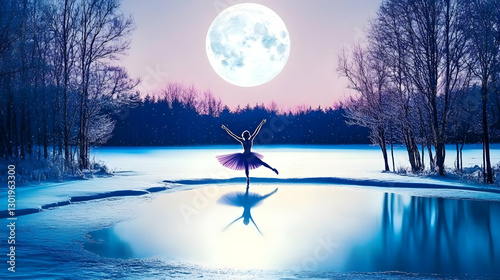 Illustration - Ballerina Si...