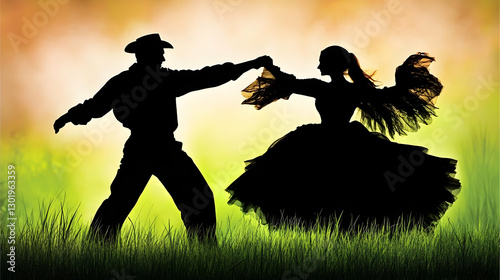 Illustration-Silhouette Cou...