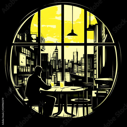 Illustration - City View Si...