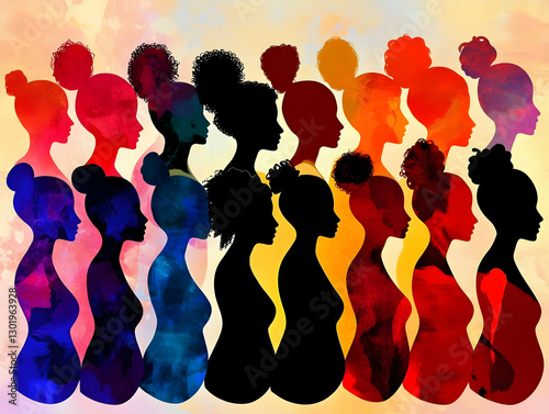Illustration - Women Silhou...