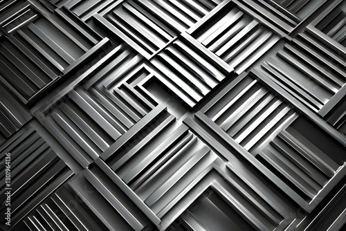 3D Illustration Abstract Ba...