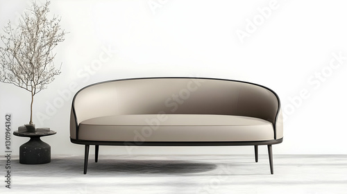 3D Illustration Modern Inte...