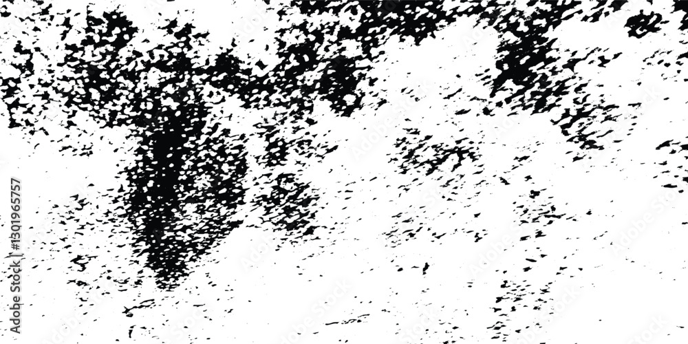 Fototapeta premium Abstract dusty grunge concrete wall rough and dirty texture background black and white.