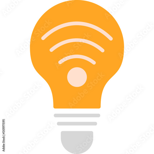 Smart Bulb Icon