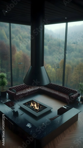 3D Illustration Cozy Modern...