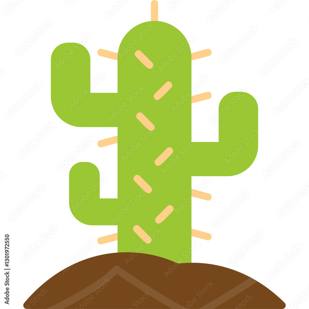 Obraz premium Cactus Icon