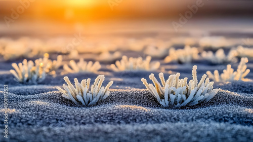 Photo - Frost-Covered Plant...