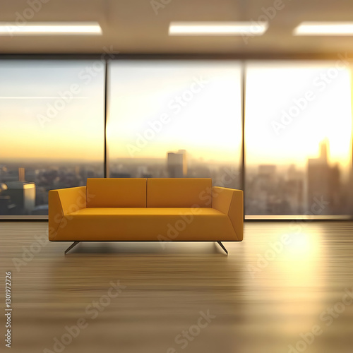 3D Illustration Interior De...