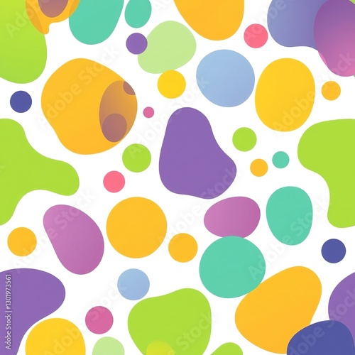 Wallpaper Mural Dynamic Organic Shapes for Vibrant Product Packaging Torontodigital.ca