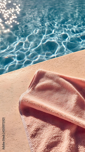 Photo: Pink Towel by Sparkl...