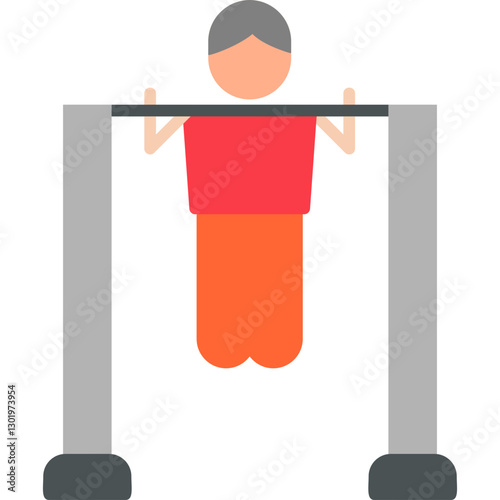 Pull Up Bar Icon