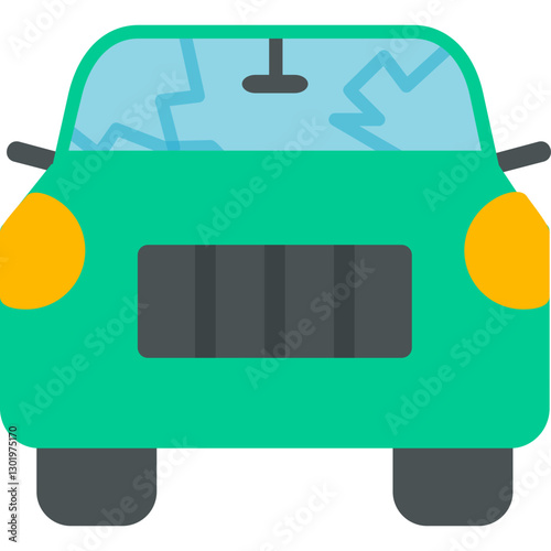 Broken Car Icon