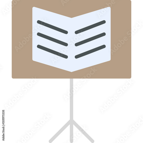 Music Stand Icon