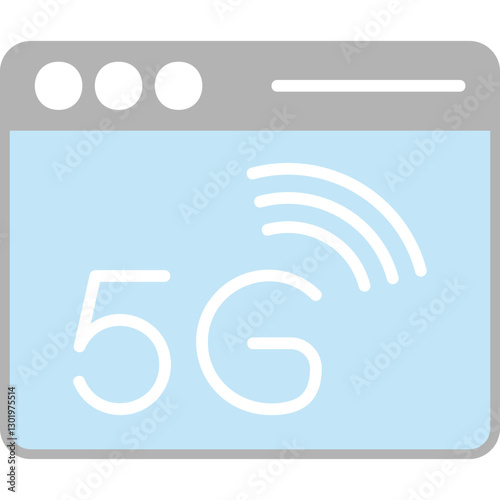 5g Web Page Icon