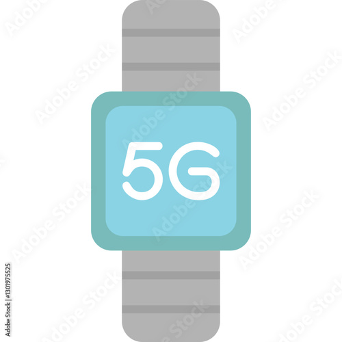5G Smart Watch Icon
