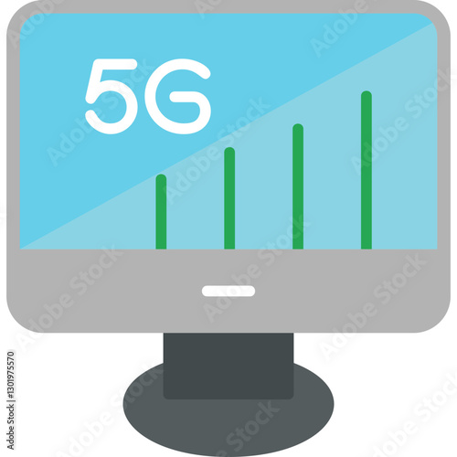 5g Monitor Icon