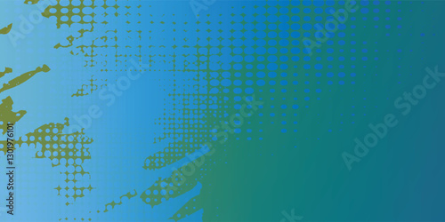 Gradient background in green tones Modern smooth abstract dark blue with noise for modern background design modern arts gradient