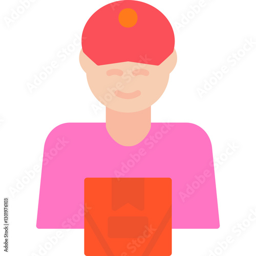 Delivery Man Icon