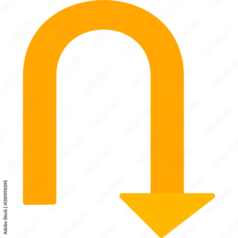 U Turn Icon
