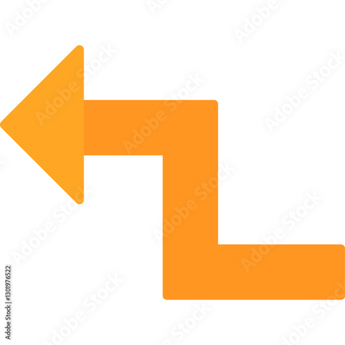 Zigzag Arrow Icon