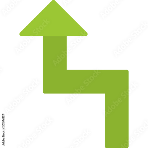Zigzag Arrow Icon