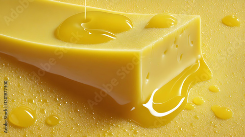 3D Rendered Cheese Illustra...